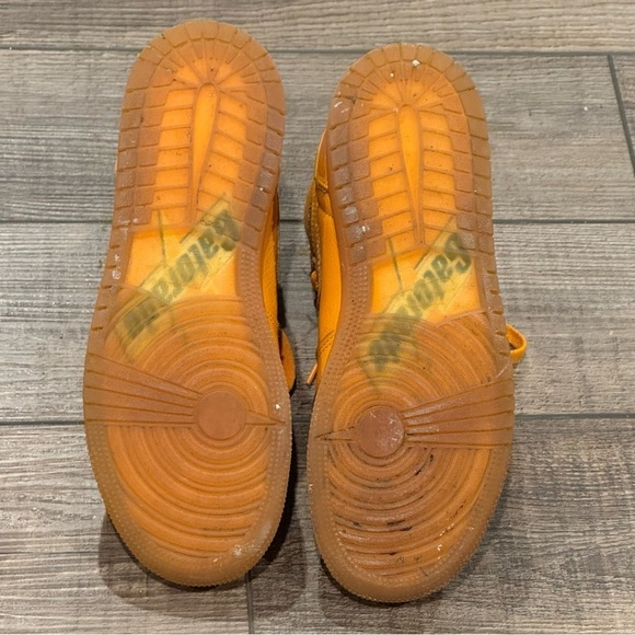 Nike Air Jordan 1 Retro OG High Gatorade GS Size 4.5Y Orange Peel AJ6000-880 - Picture 11 of 13